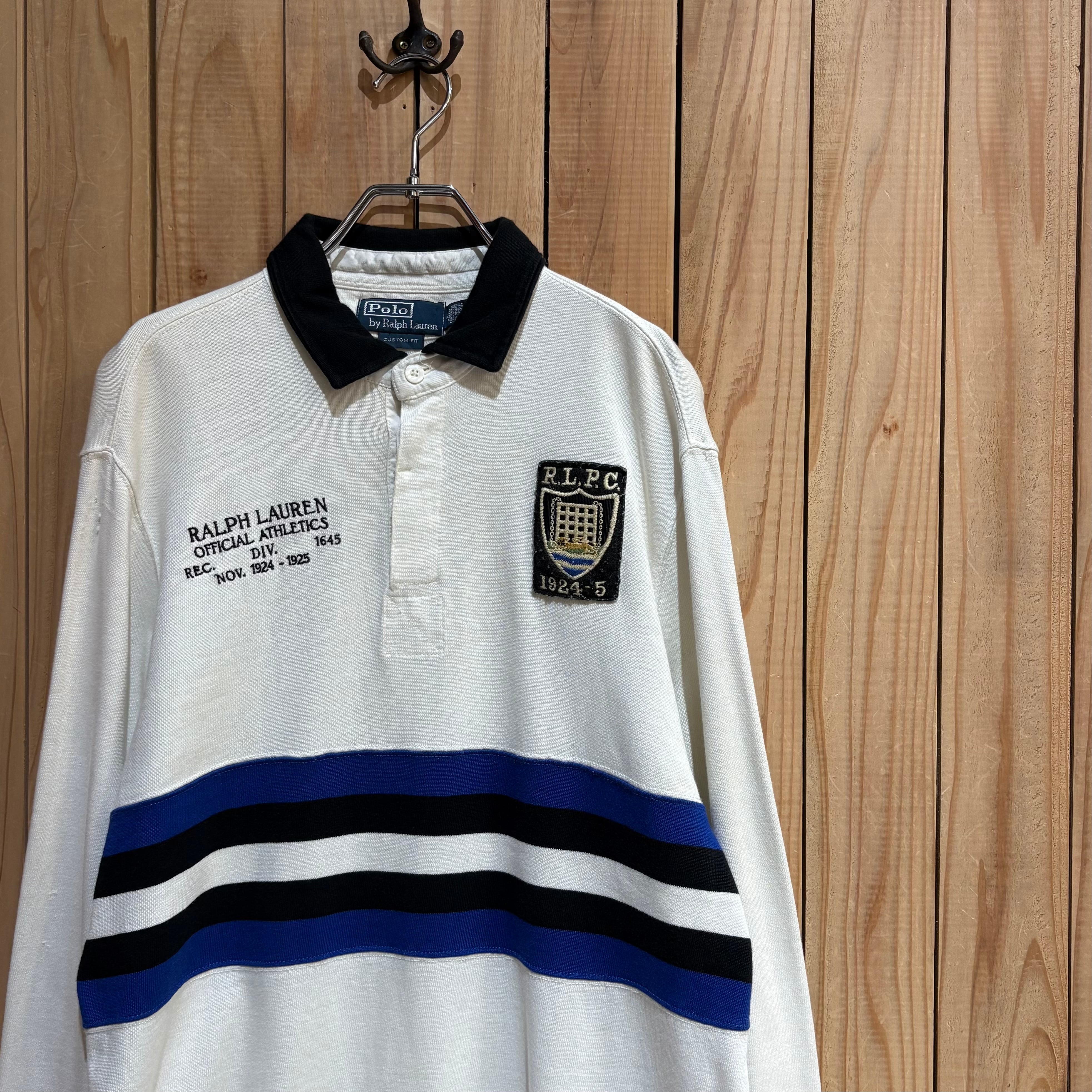 POLO Ralph Lauren CUSTOM FIT Rugby L/S Shirt サイズL | Focal