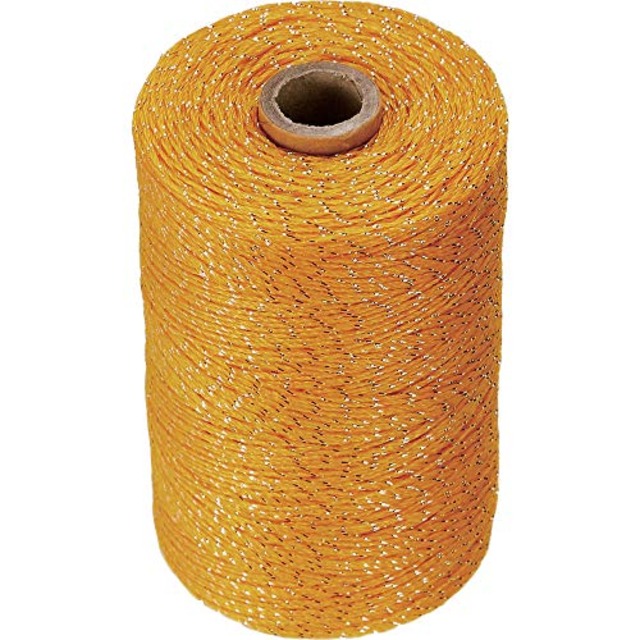 TRUSCO(トラスコ) 防鳥用光る糸 イエロー 線径0.44mmx500m BP500Y