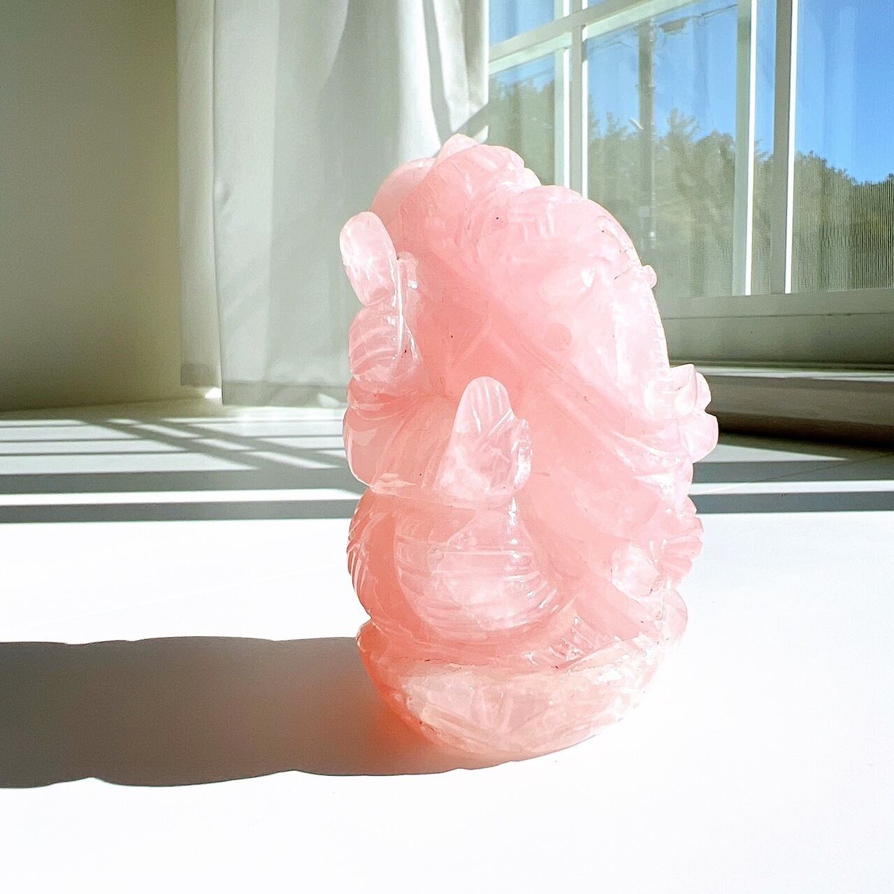 ローズクォーツ・ガネーシャ | waiopipi （ワイオピピ）