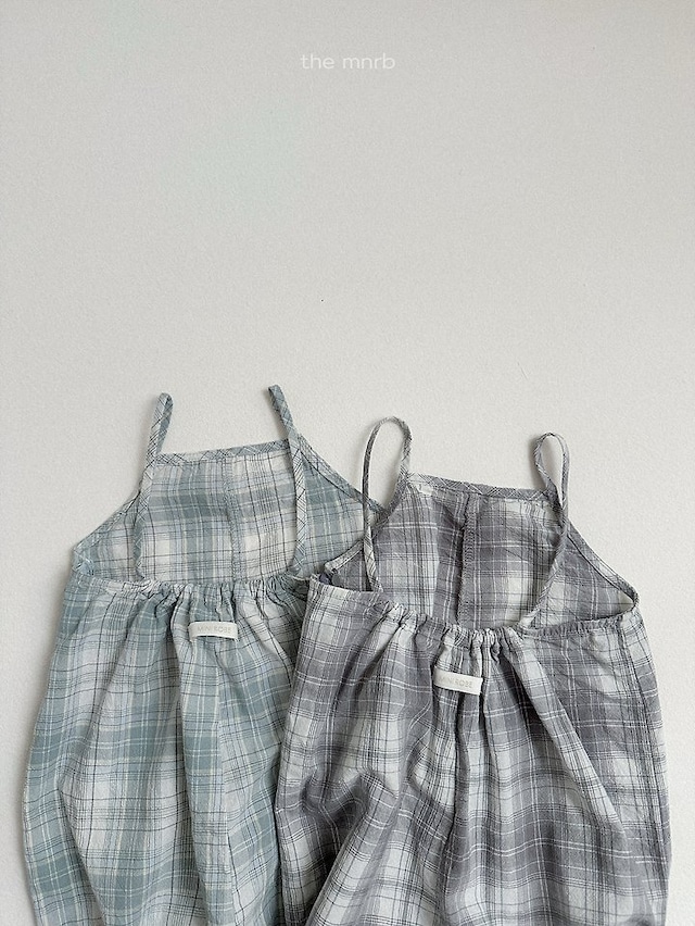 minirobe26su_Candy Checkered Overalls
