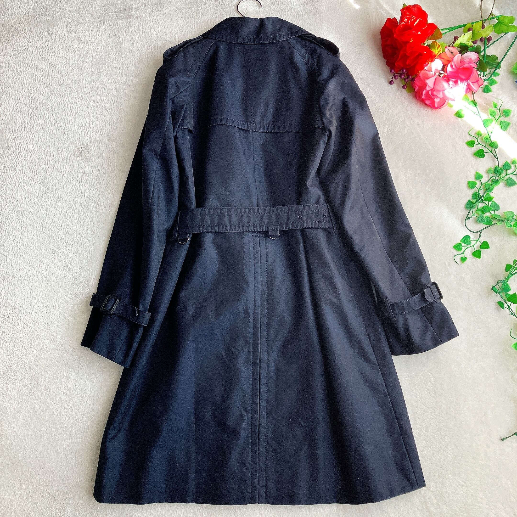 美品】Aquascutum アクアスキュータム☆ウールライナー付き トレンチ