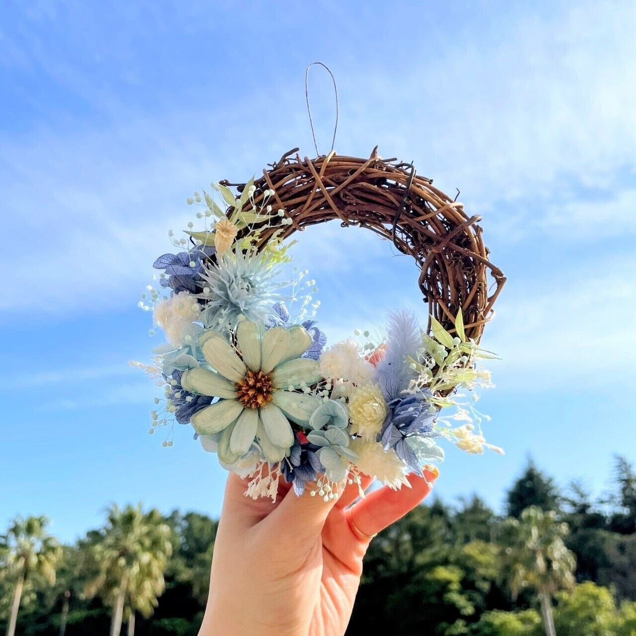 【期間限定】きらめく海色ミニリース