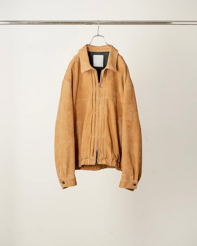 ANCELLM / GEEP TUCK JACKET (CAMEL)