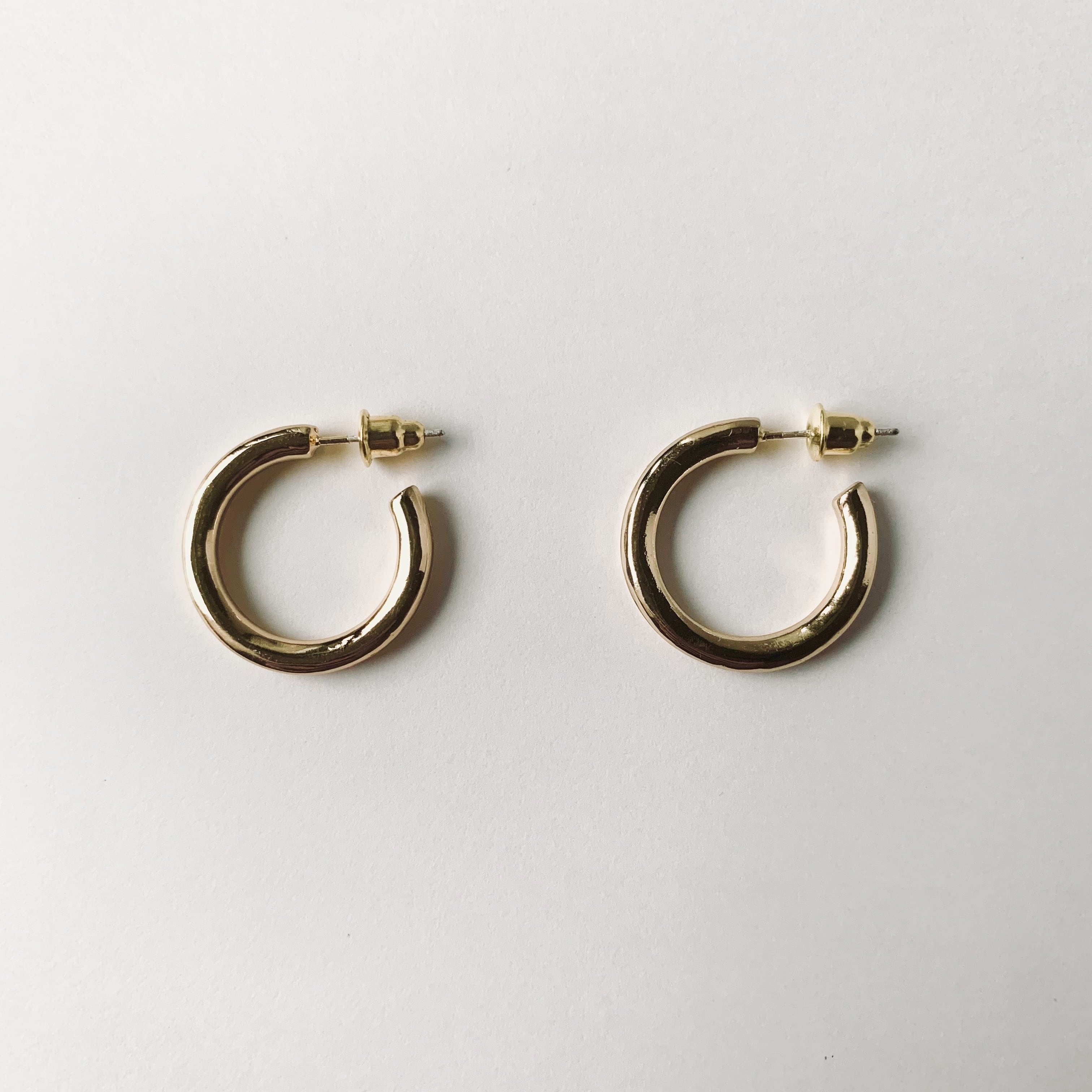 即発送☚　ピアス　両耳用　金色 Hoop Pierce #061 Gold【両耳用2つセット】 | NOEL