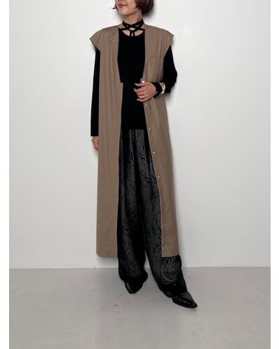 【CHIGNON】ツイルジレワンピース 5754-011KK