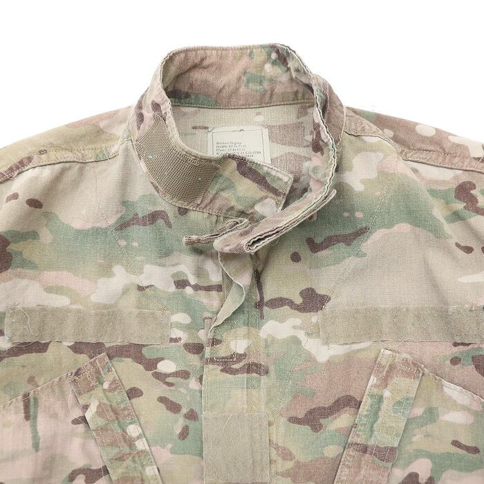 古着 U.S.ARMY ACU コンバットジャケット マルチカム リップストップ ミリタリー 米軍 サイズ表記:M-REGULAR gd76319