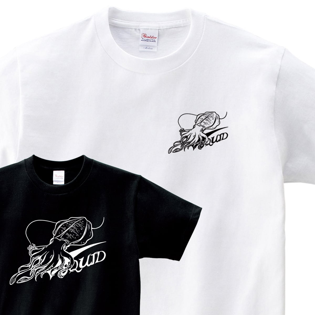 アオリイカ 釣り人 アングラー Tシャツ rf28 あおりいか ルアーフィッシング エギング 餌木 海釣り 父の日ギフト