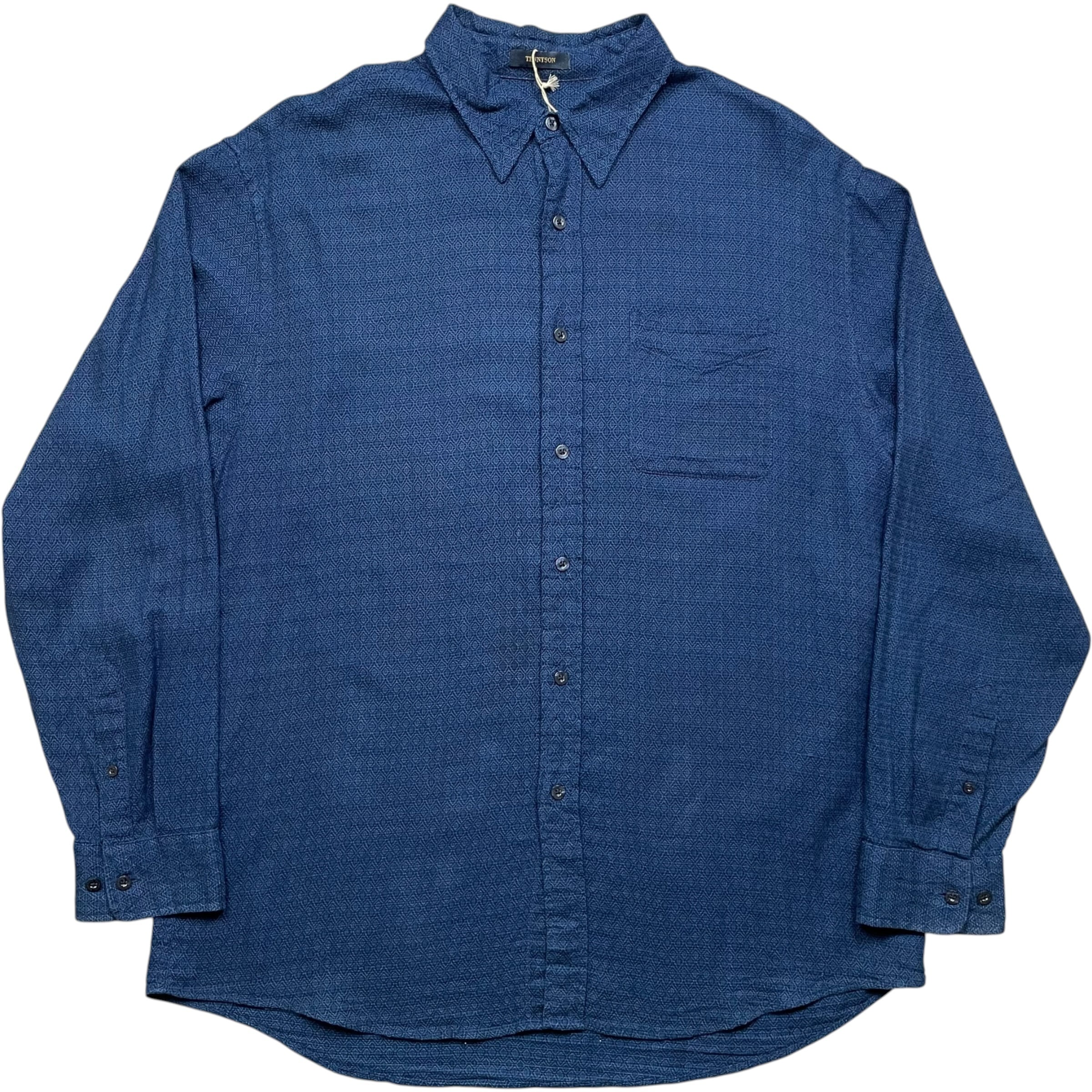 《L》 PENDLETON ペンドルトン 長袖シャツ テニスン 左胸ポケット 色褪せ有 no.10000