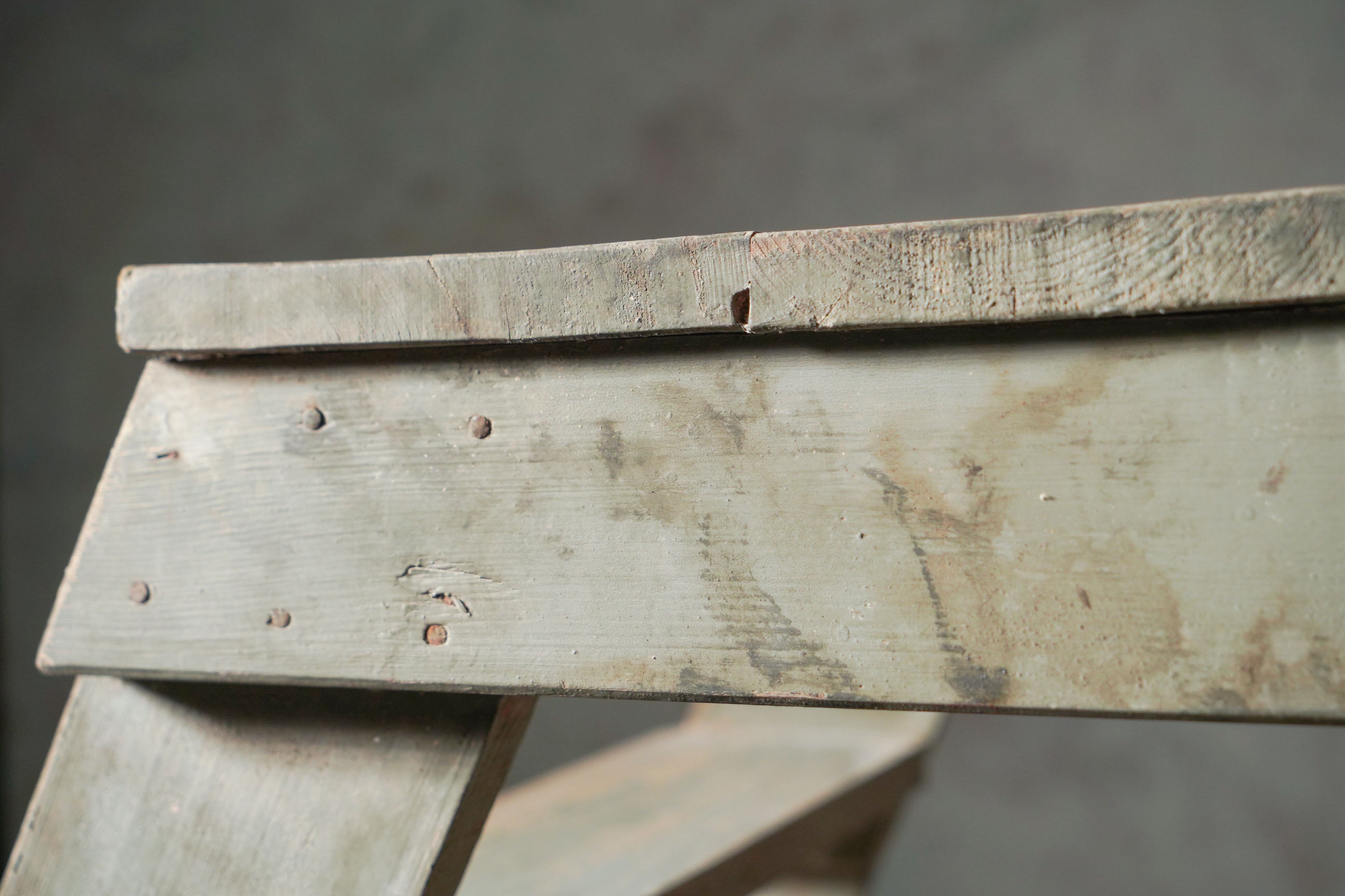 ステップラダー/ラダー/ラージ/ディスプレイ/パイン材/1880年代