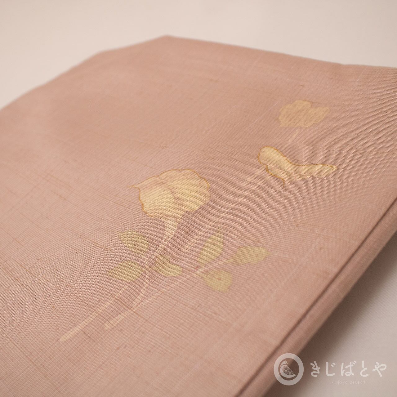 正絹紬 浪花鼠の飛び柄小紋 袷 | きじばとや