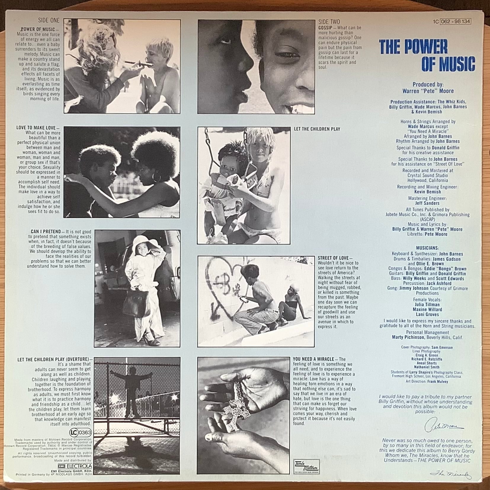 洋楽 The Miracles Power Music LP / y161 THE MIRACLES / THE POWER OF MUSIC | Plastic Soul Records