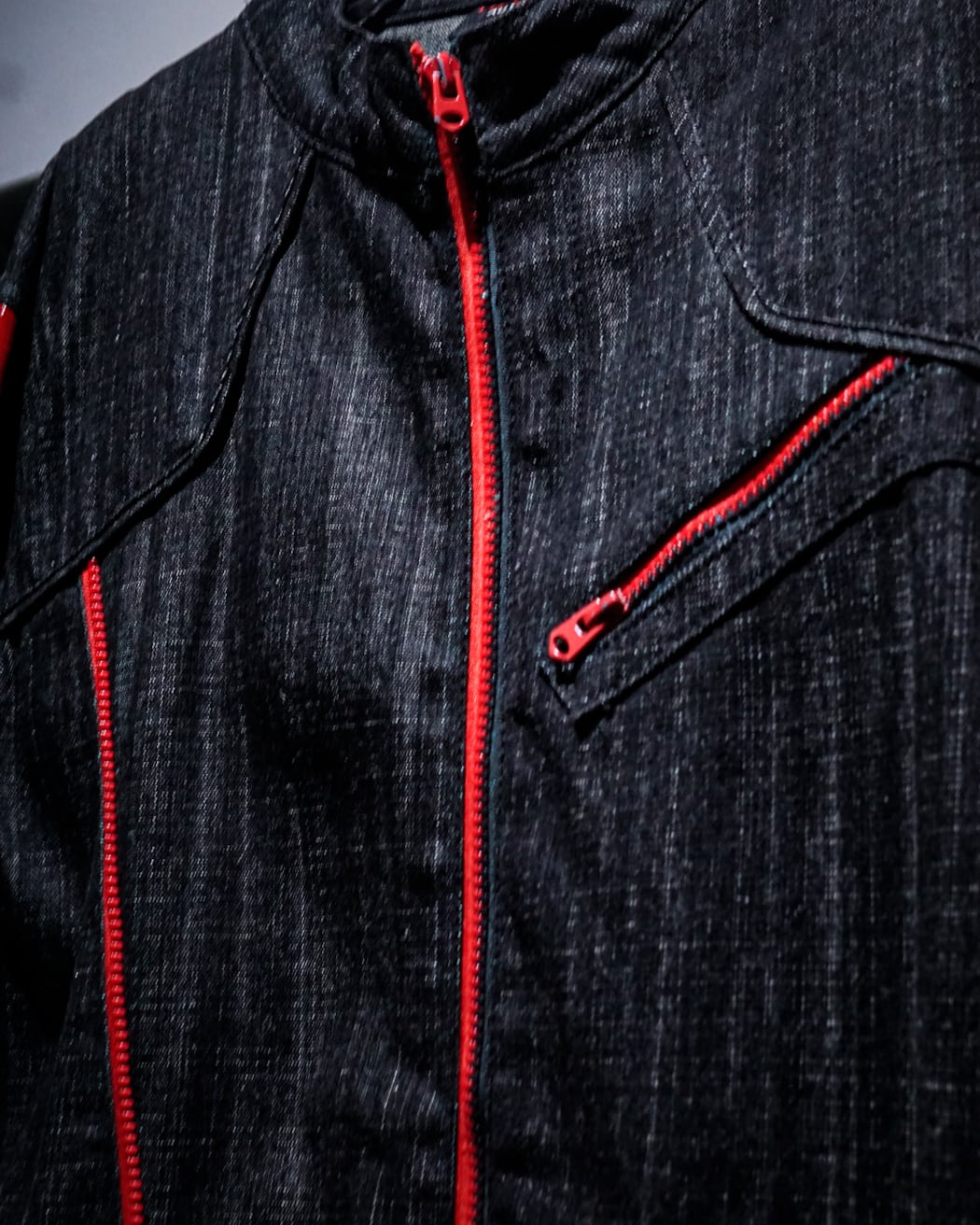 "RED APE" Crocodile Swiching Loose Denim サイズ : 3XL(4L) add(C)vintage】