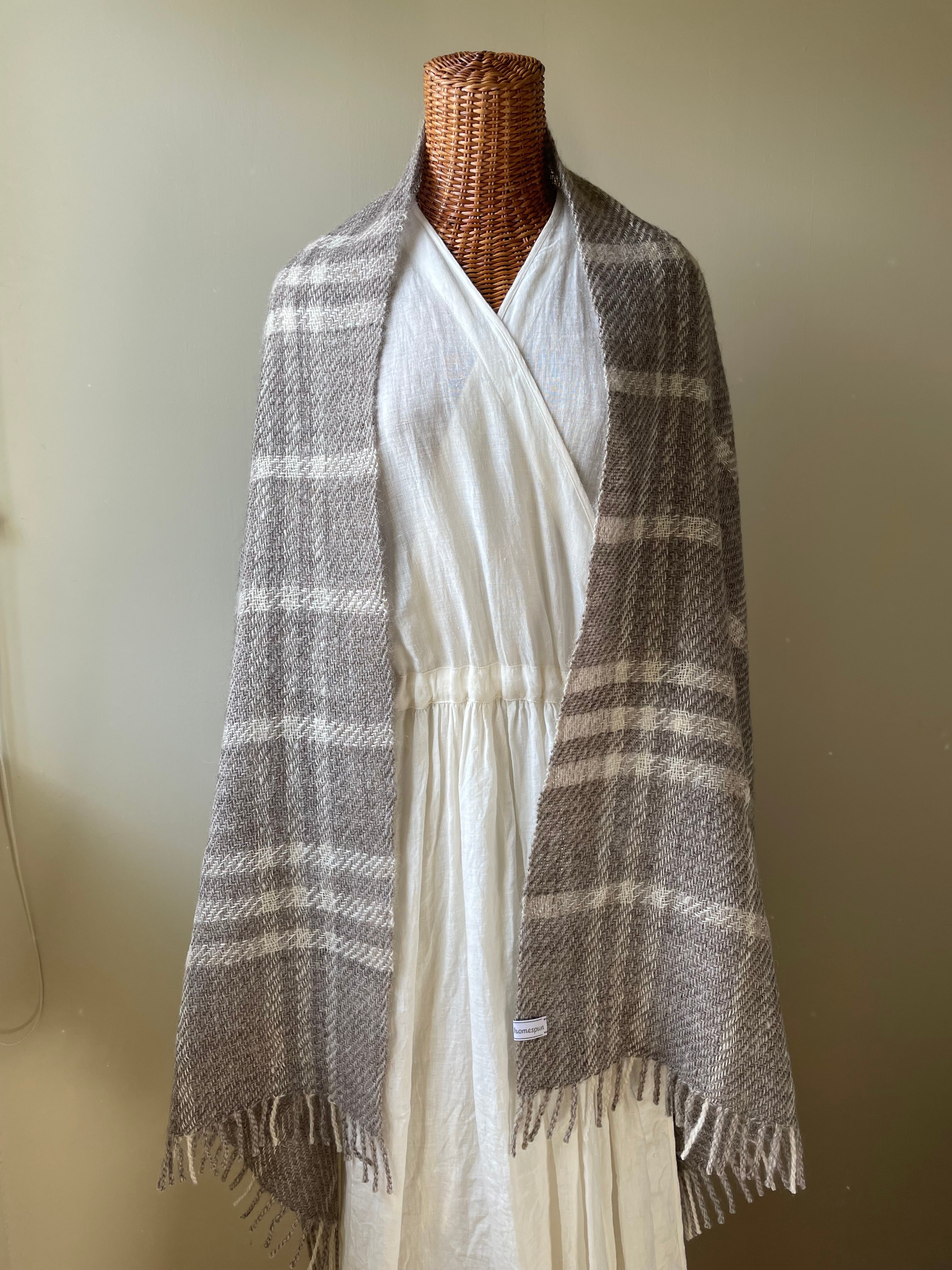 ホームスパンブランケット i-wool | mää-mää homespun (めーめ