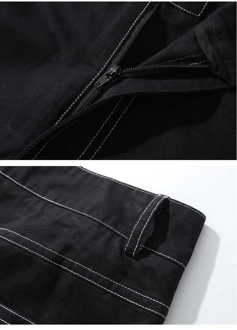 全1色 ハーフパンツ プリント カジュアル ストリート おしゃれ