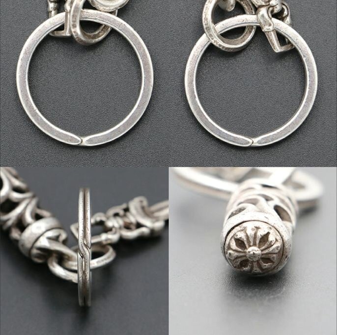 CHROME HEARTS クロムハーツ ローラー キーリング ダガー