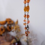 カーネリアンのネックレス (fur-39)