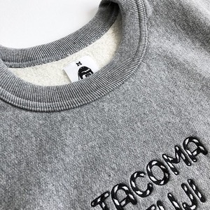 TACOMA FUJI RECORDS / ZEBRA PATTERN LOGO  designed by Jerry UKAI / GRAY / タコマフジ / スウェット / グレー