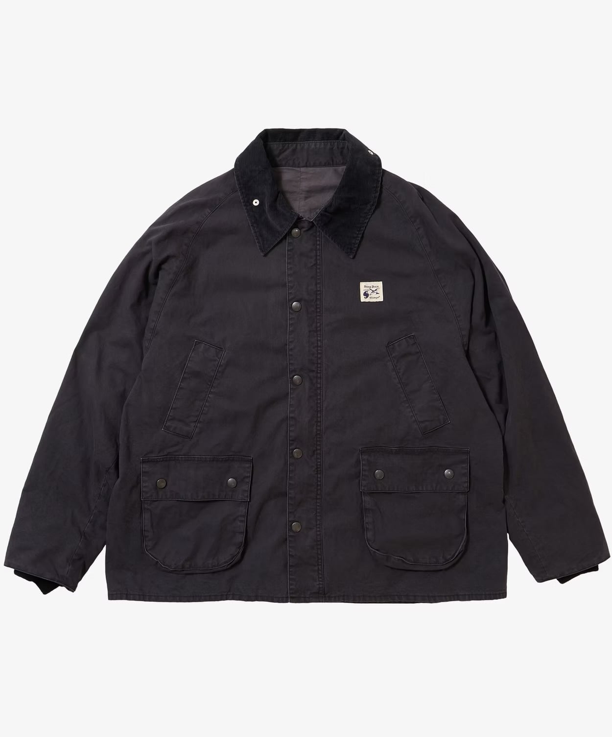 【Sillage】british coverall super duck - faded black