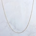 【14K-3-46】16inch 14K real gold chain necklace