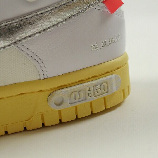 Size【26.5cm】 OFF WHITE オフホワイト ×NIKE DUNK LOW 1 OF 50 