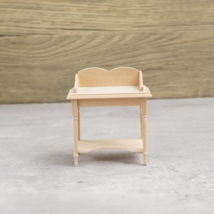 020-30051　ミニチュア家具　cabinet&shelf　レッスンテーブル