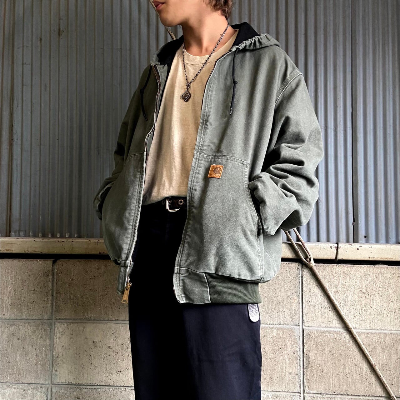 Carhartt カーハート アクティブジャケット 90s ダック オリーブ