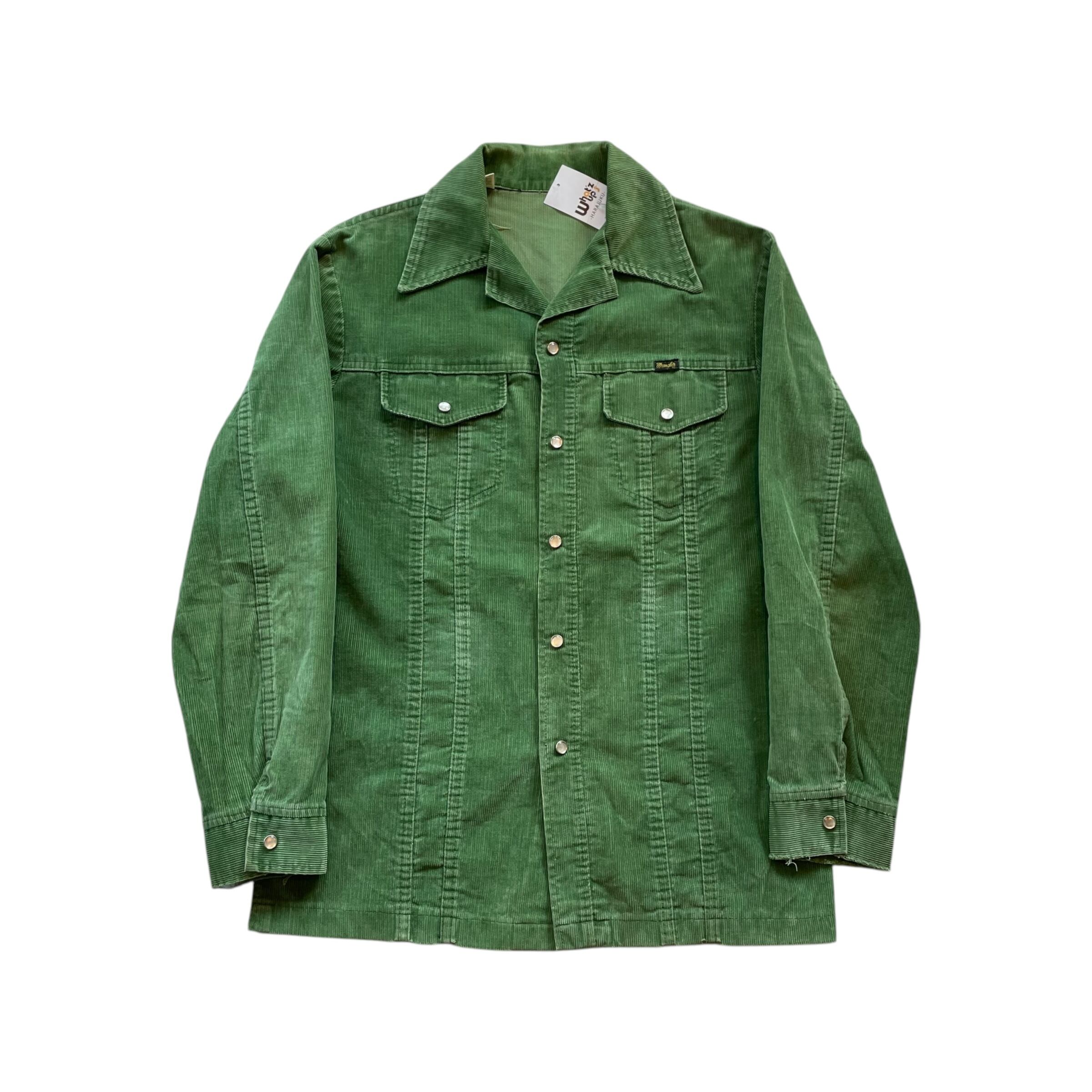 70s Wrangler corduroy shirt jacket