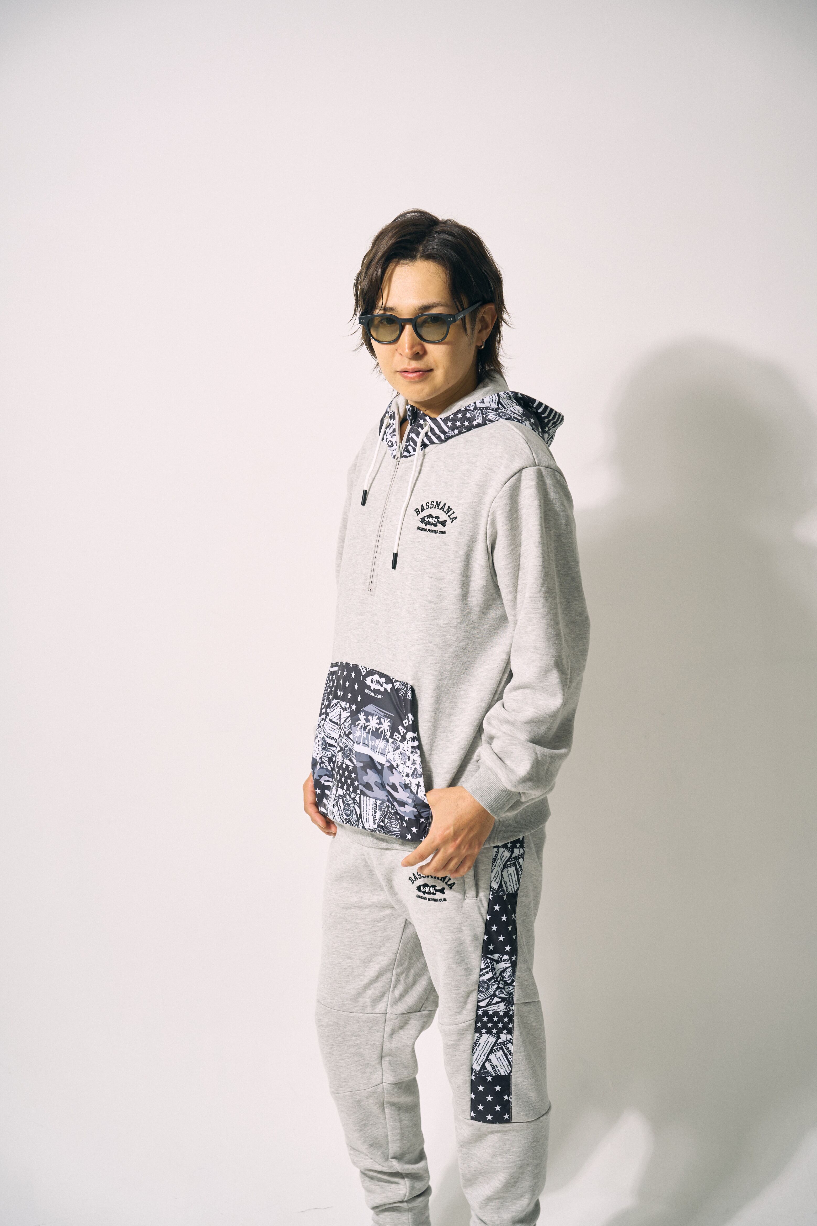 バスマニア　昇華切替えパーカー・スウェット バスマニア 昇華切替えパーカー・スウェット - メルカリ