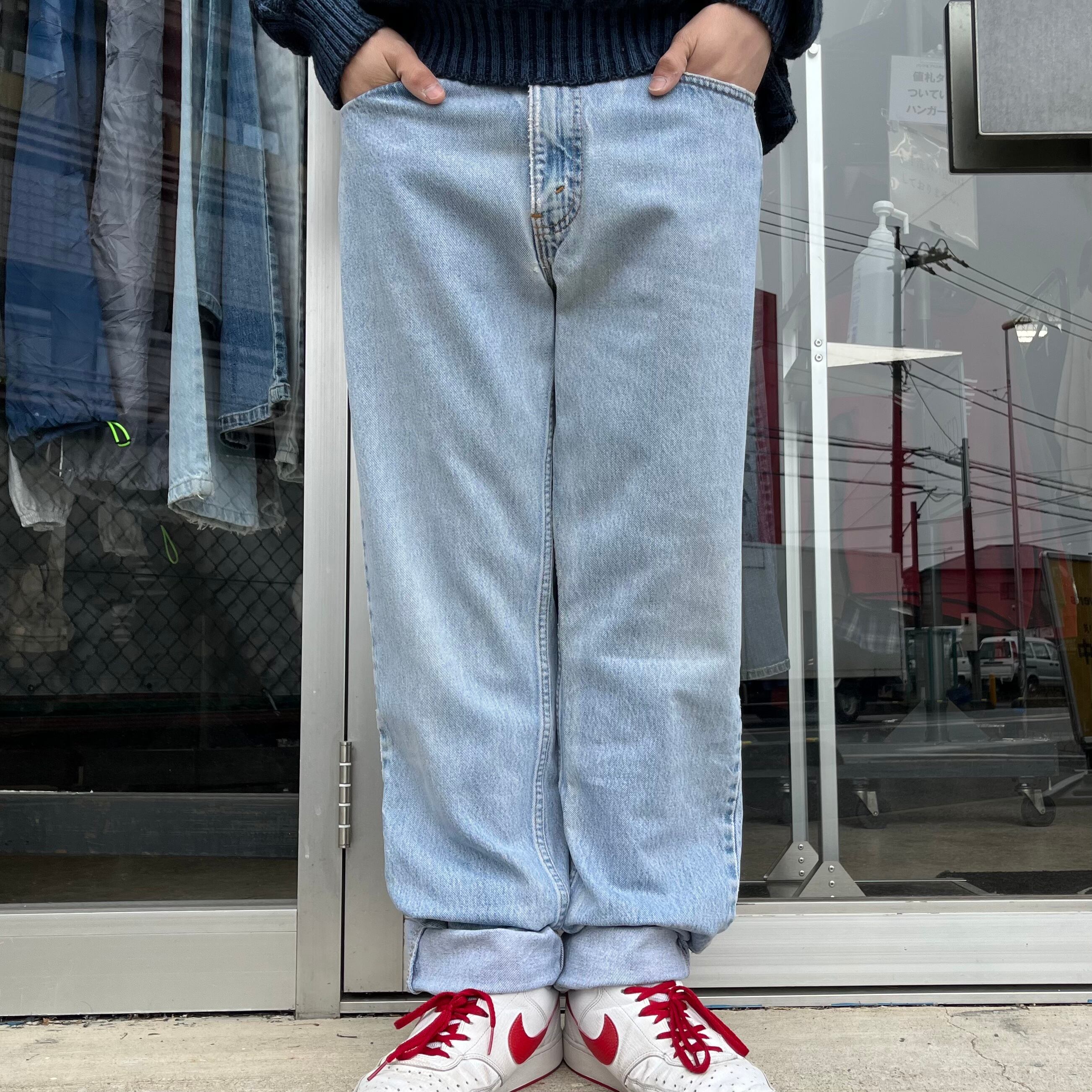 90s リーバイス LEVIS 560 リメイク W34L32ハーフパンツ