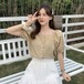 ✞ カラーチェック柄シャツブラウスブラウス スウィート スクウェア ✞ゴスロリ SM ミリ 甘ロリ クラロリ 和ロリ エレガント 黒ロリ 姫ロリ 華ロリ BB-BB0110567