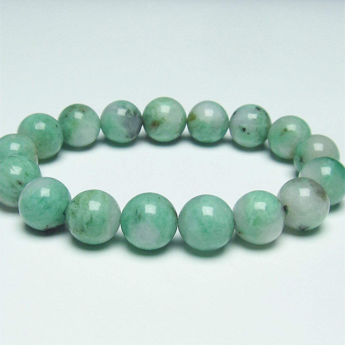 エメラルド ブレスレット 12mm 111-25994