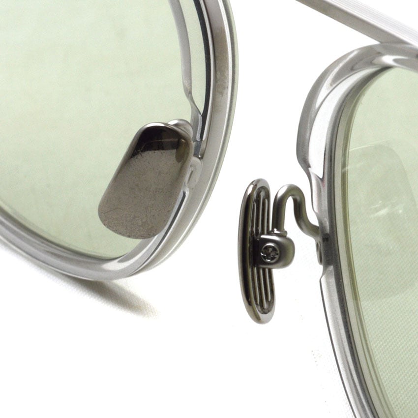Lunetta BADA / 62/03 / 1040 SILVER・CRYSTAL - LIGHT GREEN シルバー