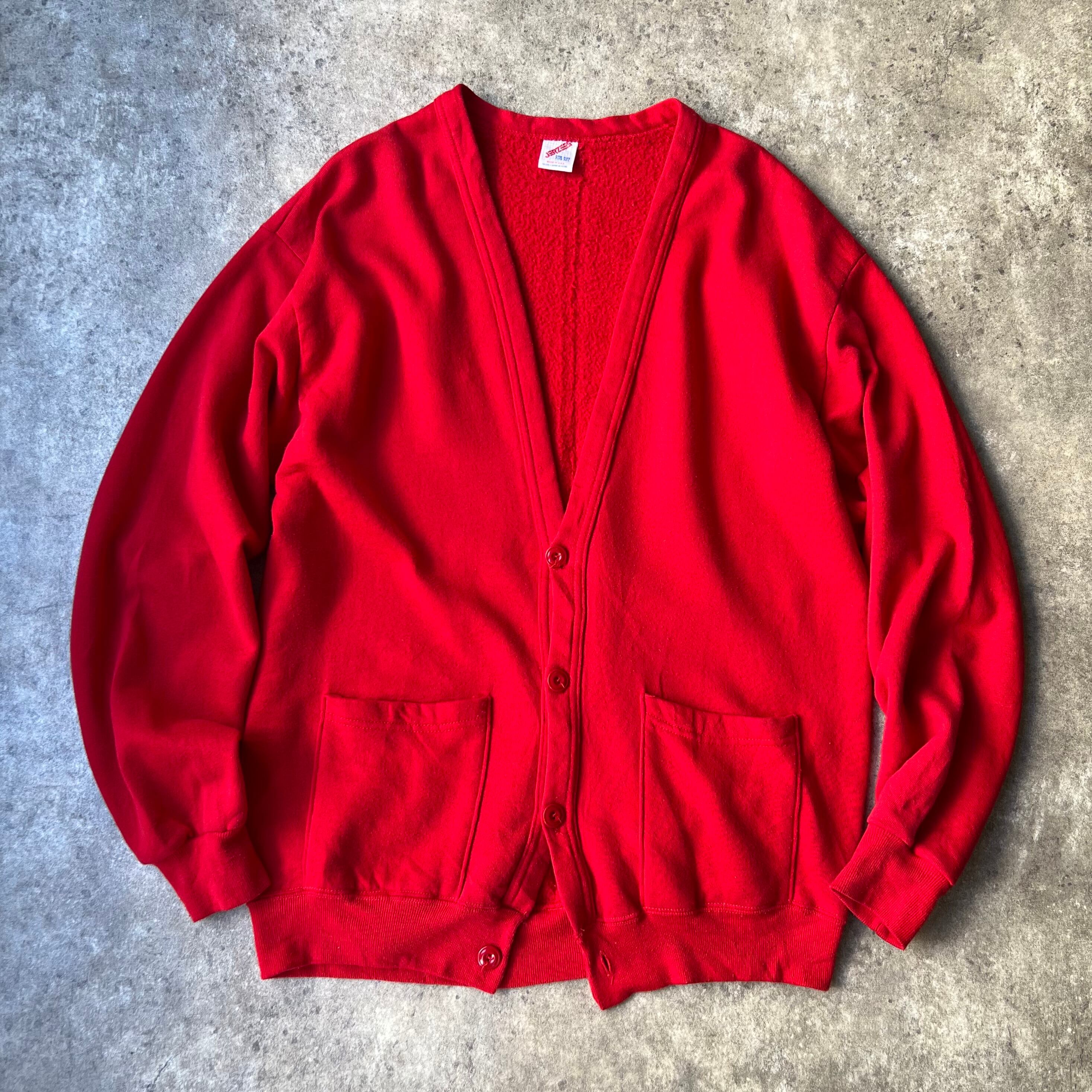 JERZEES sweat cardigan 90s | SHINO