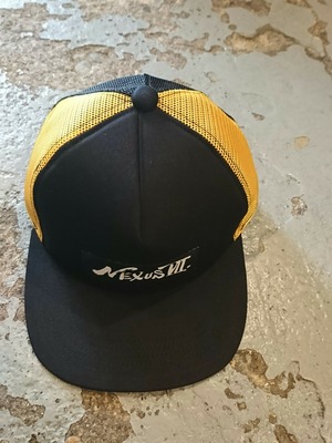 NEXUSⅦ. "MESH CAP" Black × Yellow