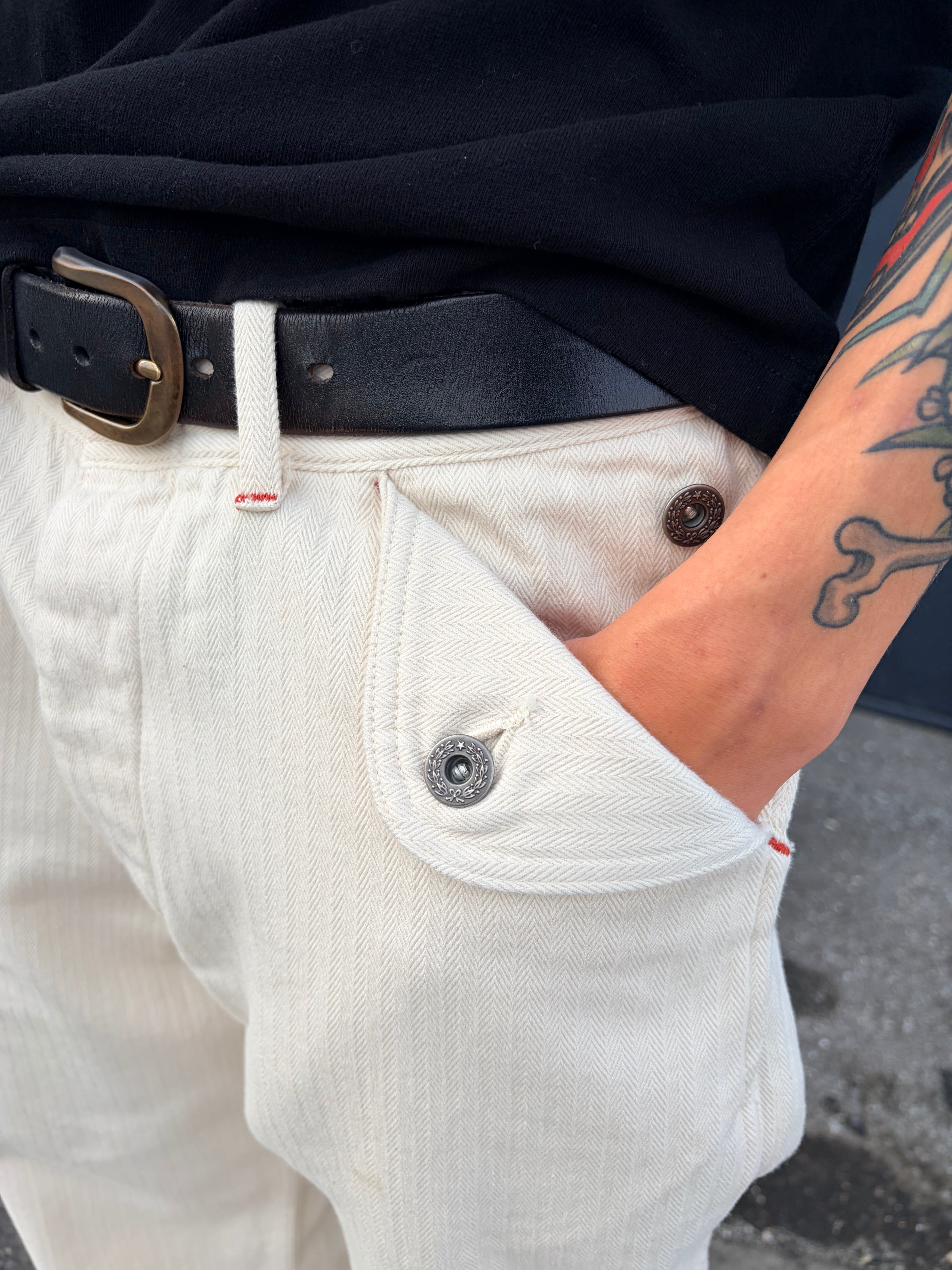 WESTRIDE ウエストライド W&R W FLAP PANTS ペインターパンツ