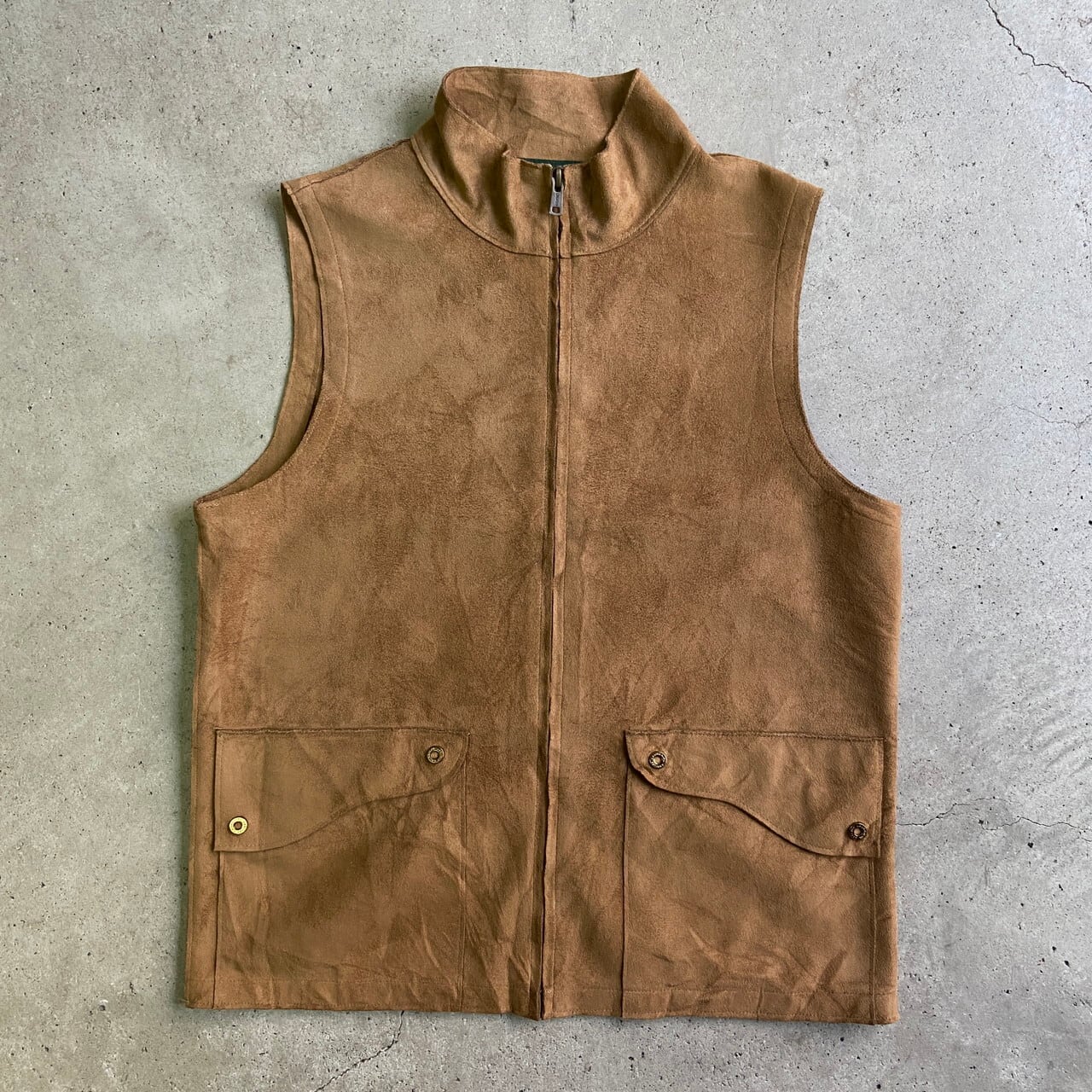 LAUREN Ralph Lauren ラルフローレン フェイクスエードベスト