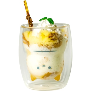 【耐熱ネコグラス トラ】入れる飲み物によって猫ちゃんの見た目がガラリと変わる!!