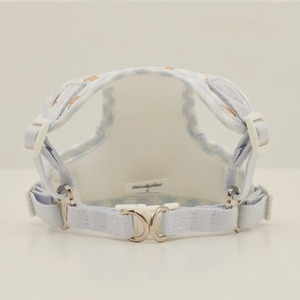 【予約】[ thesallyslaw ] Bailey cushioning harness｜Powder Blue Check