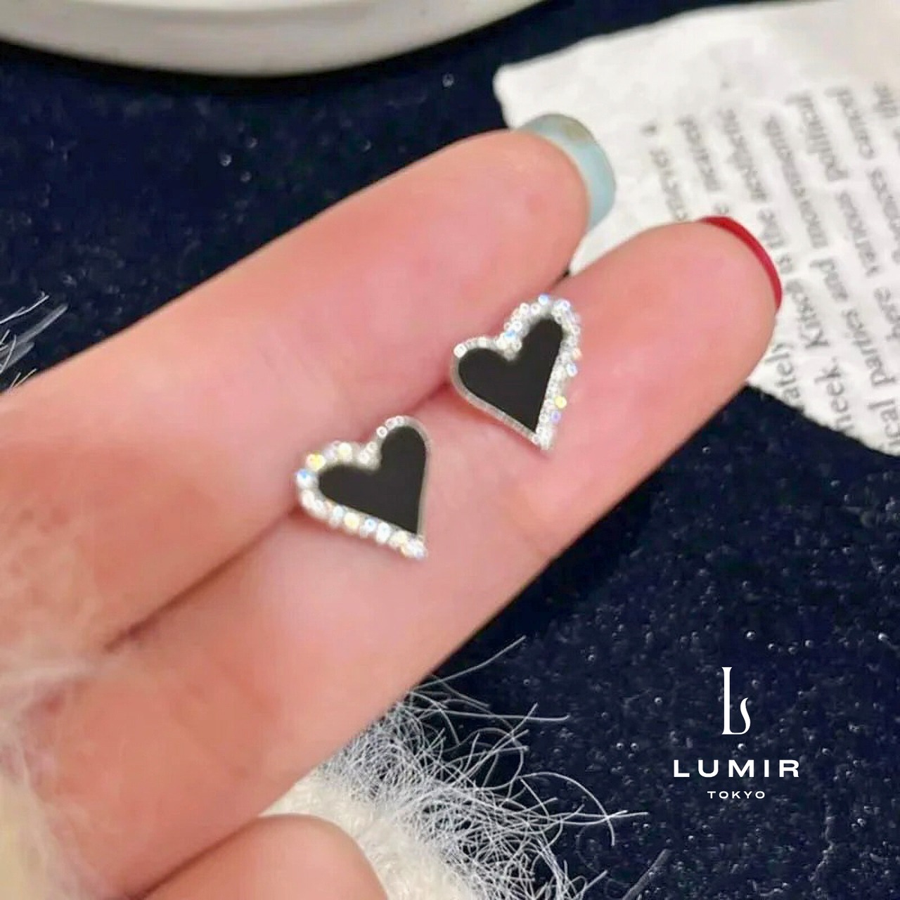 ジルコニアハートヴィクトリアンピアス