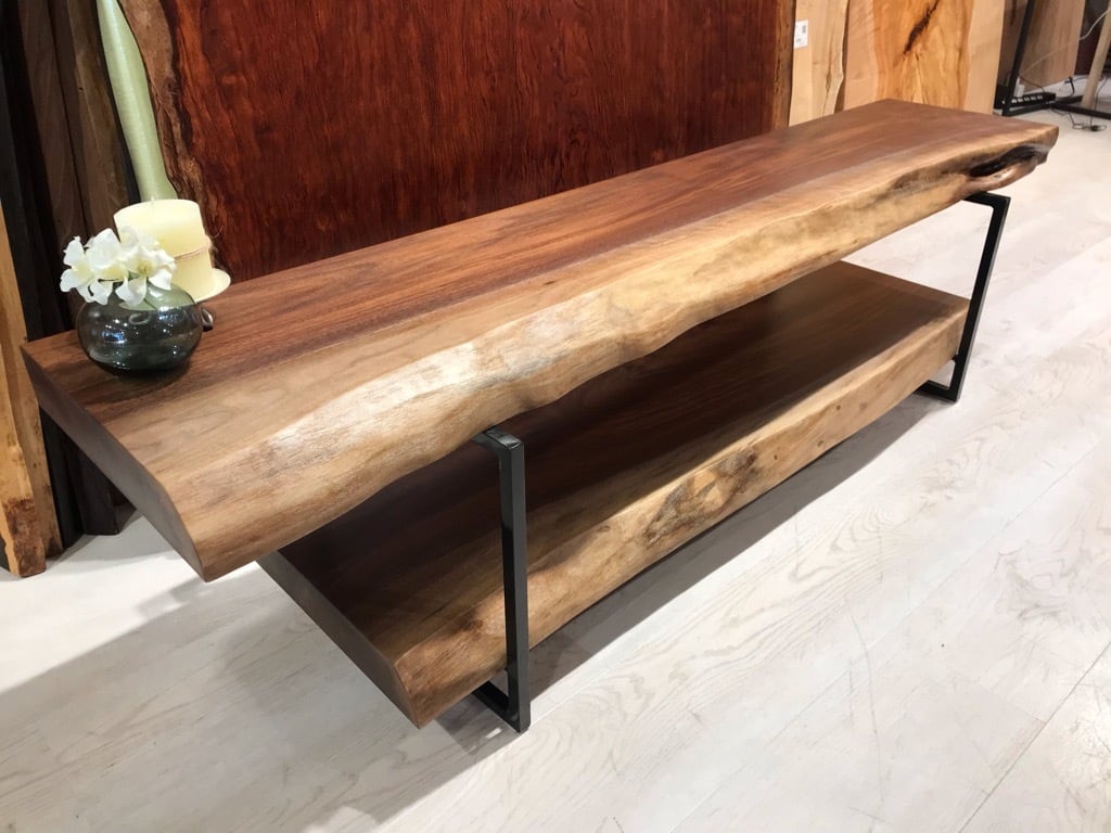 ウォールナット_横浜元町店_テレビボード1500／一枚板 252464 t001