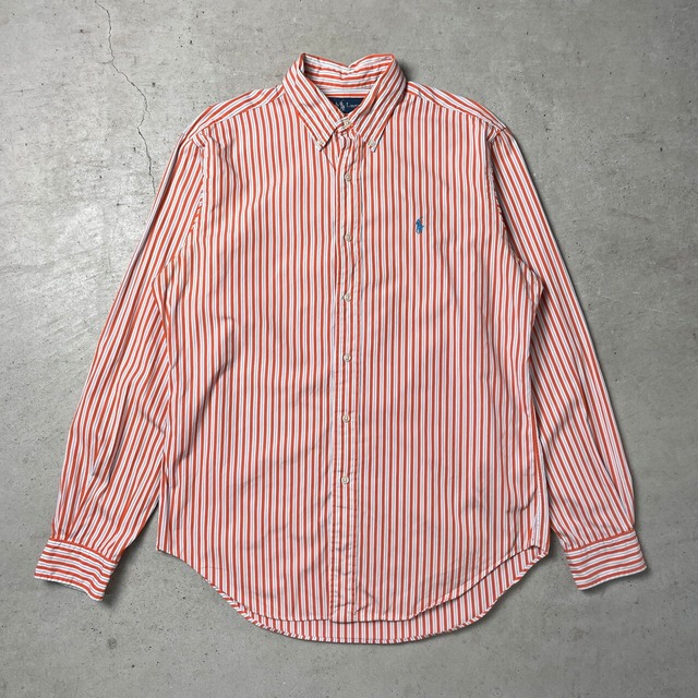 Ralph Lauren ラルフローレン CLASSIC FIT 長袖 ストライプシャツ 