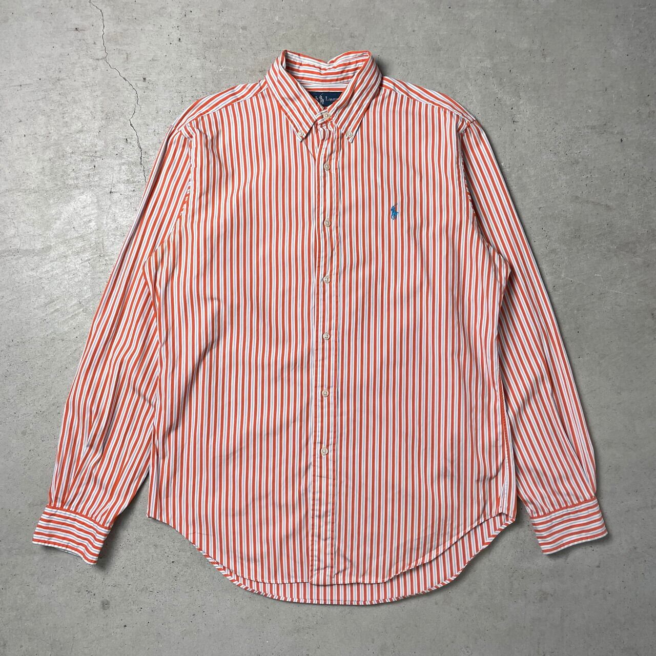 Ralph Lauren ラルフローレン CLASSIC FIT 長袖 ストライプシャツ 