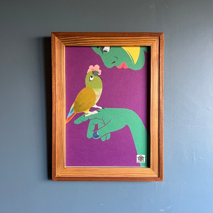 A-048【MY PARAKEET】 デザインアート