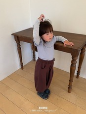 韓国子供服 / BANANA J / 26Autumn / エクルジョガーパンツ / 秋服 / キッズ *XS~JS*