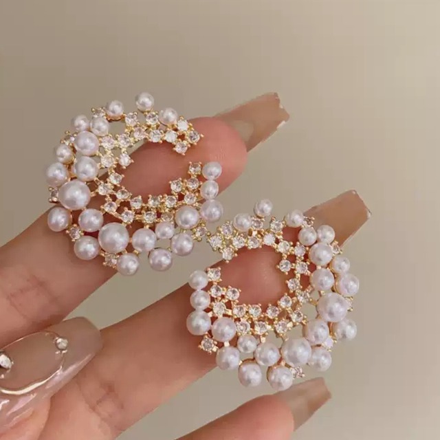 ムーンライト パール ピアス