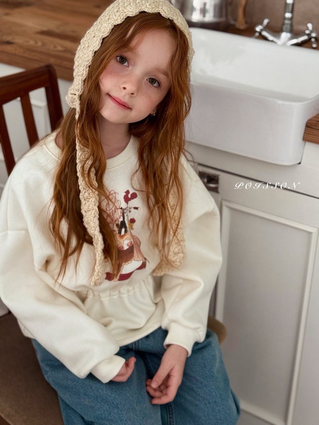 予約 Merry string t-shirt [ poisson ]