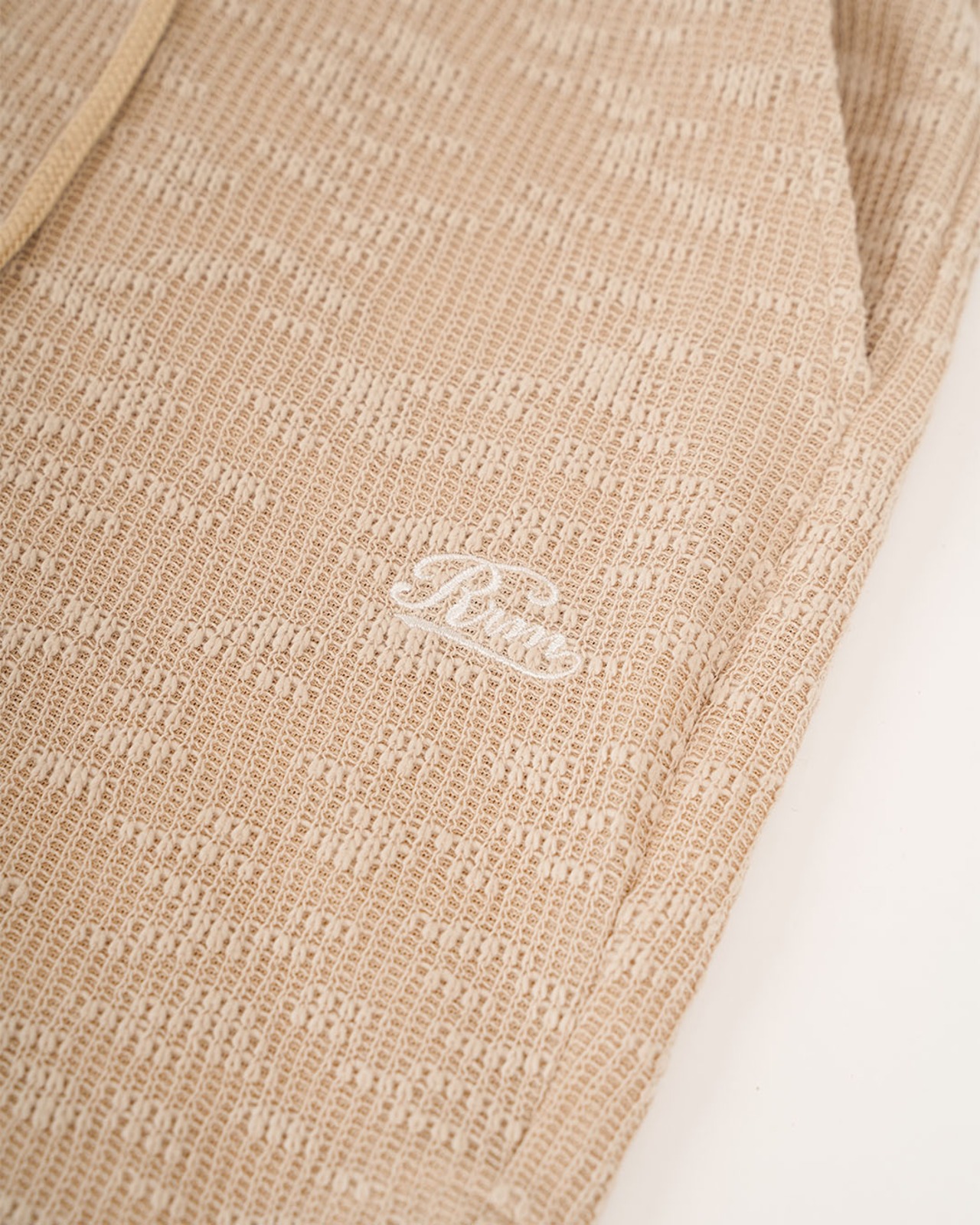 【#Re:room】SHEER SLUB KNIT SHORTS［REP327］