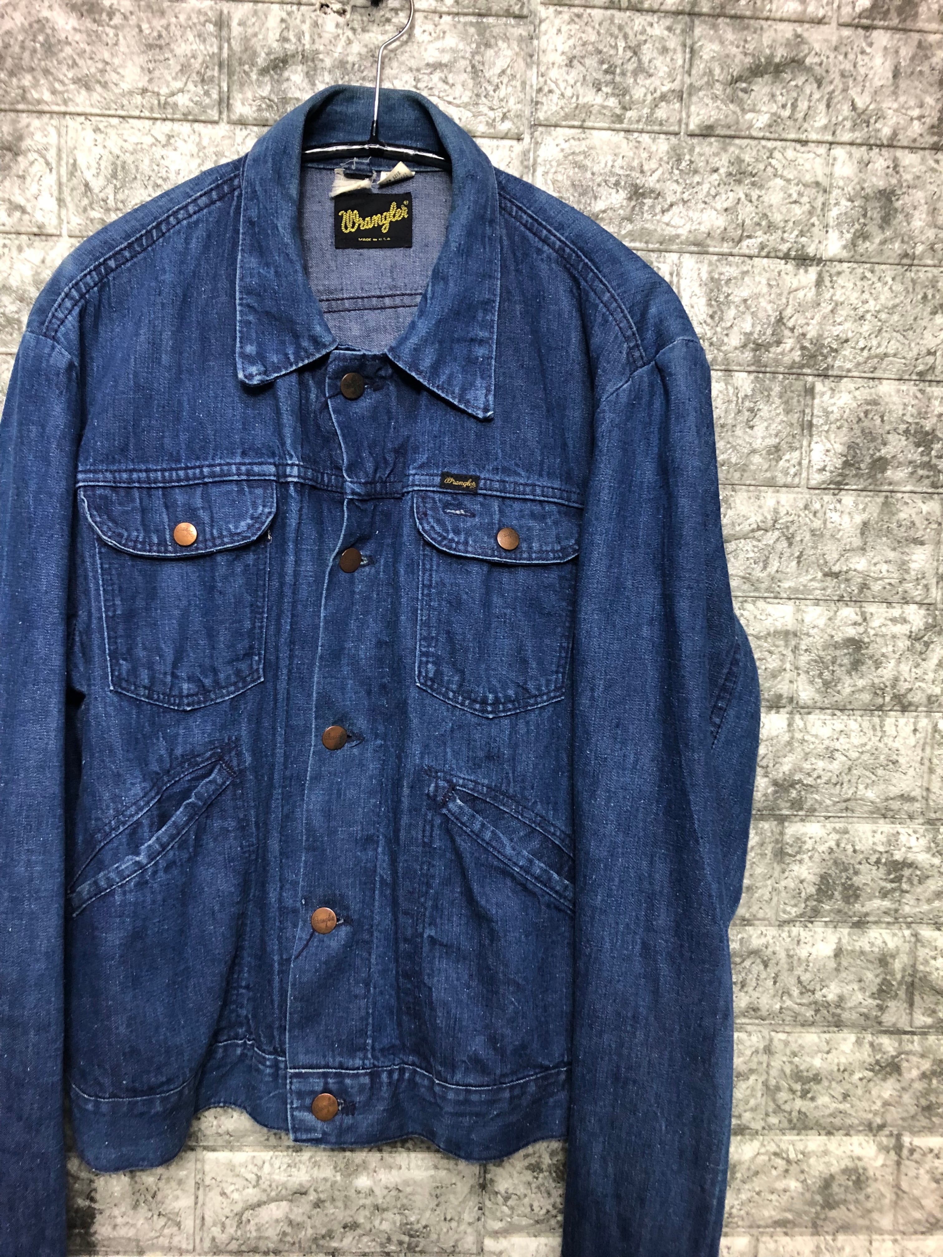 70s USA製 wrangler ラングラー タンカースジャケット｜ファッション
