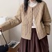 4色/ノーカラーダイヤ刺繍ジャケット ・12707