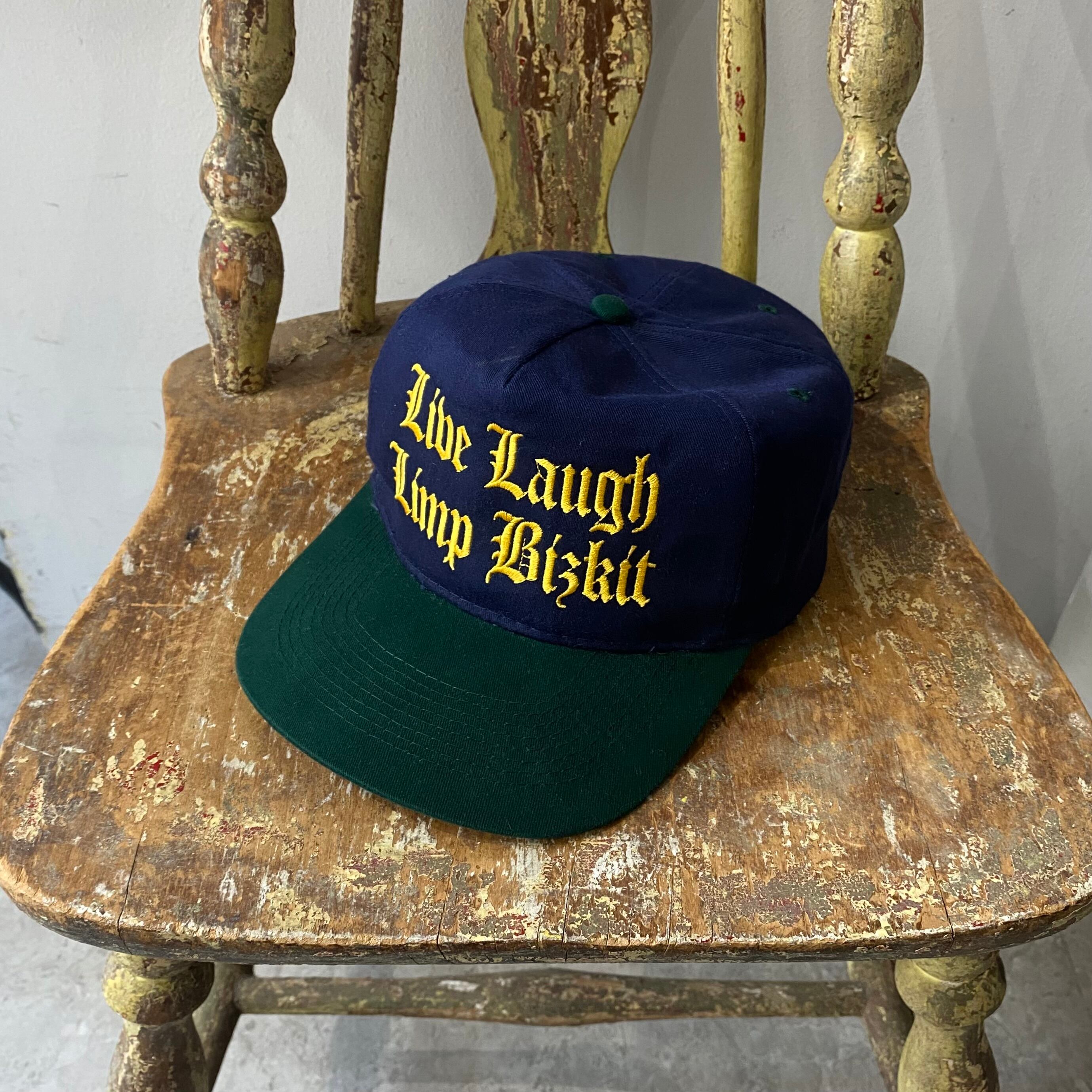00s Limp Biskit cap "old English"【仙台店】